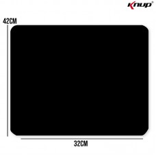 Mouse Pad 42x32cm KP-S07 Knup - Preto